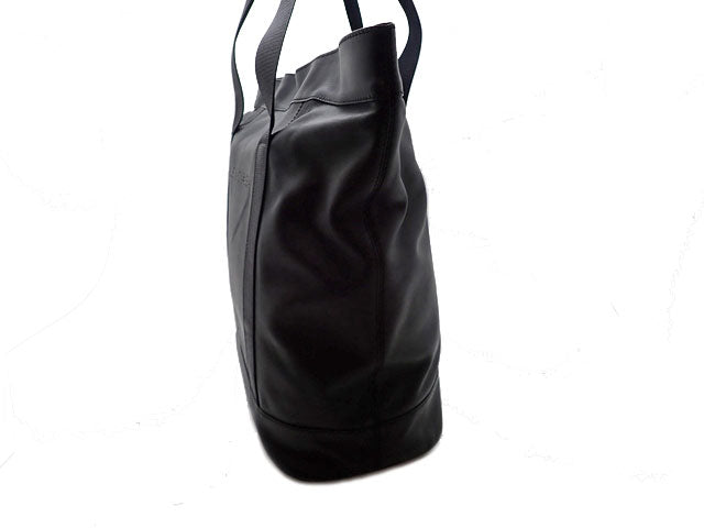 Balenciaga Navy Leather Tote Bag 374767 [Used] Rank B