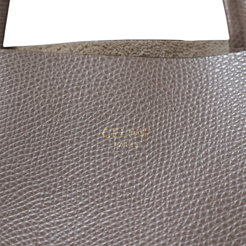 CELINE Vertical Hippa Small 2way 189813XBA Beige Women's Shoulder Bag