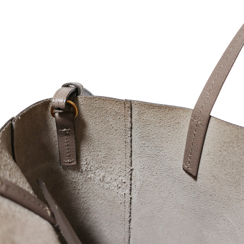 CELINE Vertical Hippa Small 2way 189813XBA Beige Women's Shoulder Bag