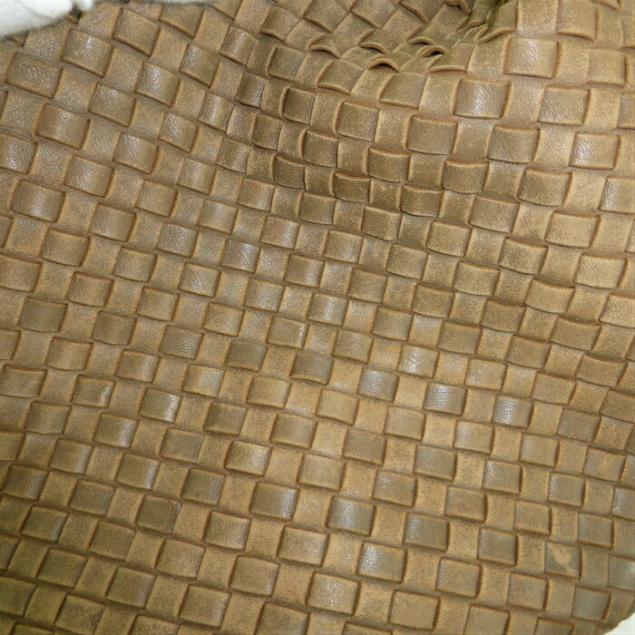 BOTTEGA VENETA Intrecciato Hobo Medium One Shoulder Bag 181347 Light Brown