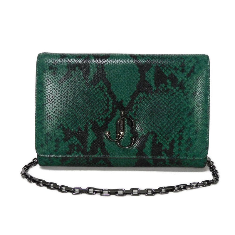 Jimmy Choo JIMMY CHOO Shoulder Bag Varenne Chain Bag New Logo 2WAY Clutch Bag