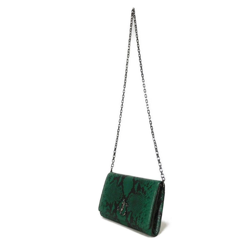 Jimmy Choo JIMMY CHOO Shoulder Bag Varenne Chain Bag New Logo 2WAY Clutch Bag