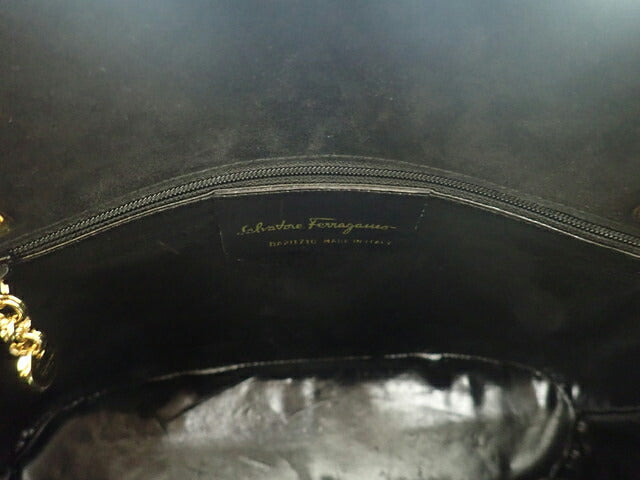 Salvatore Ferragamo GANCINO Nubuck Suede Leather Nubuck Suede Leather 2way Hand