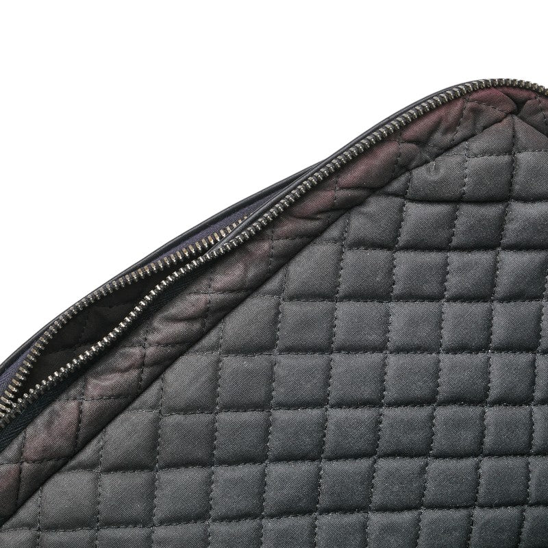 Bottega Veneta Intrecciato Handbag Shoulder Bag 2WAY Black Leather Women's