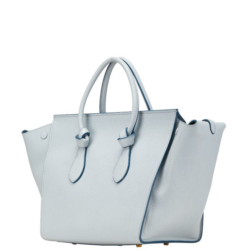Celine Thai Bag Handbag Light Blue Leather Women's CELINE [Used]