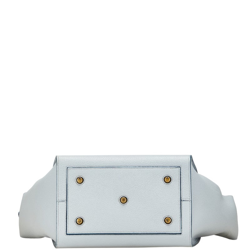 Celine Thai Bag Handbag Light Blue Leather Women's CELINE [Used]
