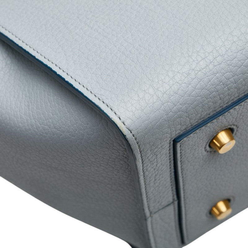Celine Thai Bag Handbag Light Blue Leather Women's CELINE [Used]