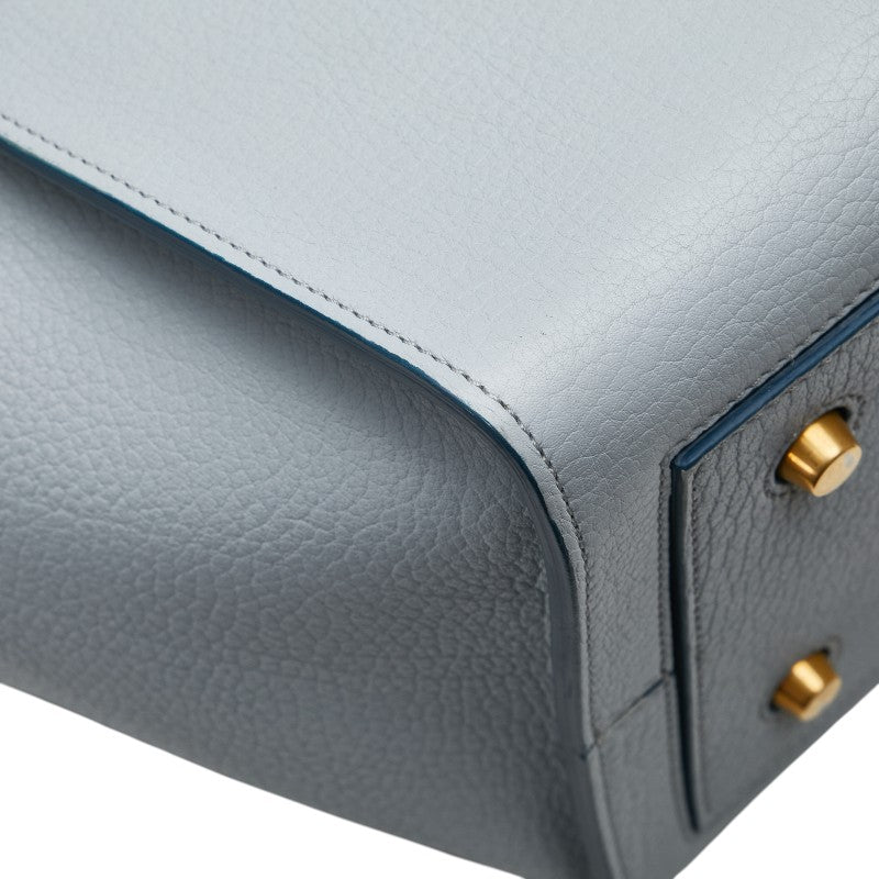 Celine Thai Bag Handbag Light Blue Leather Women's CELINE [Used]