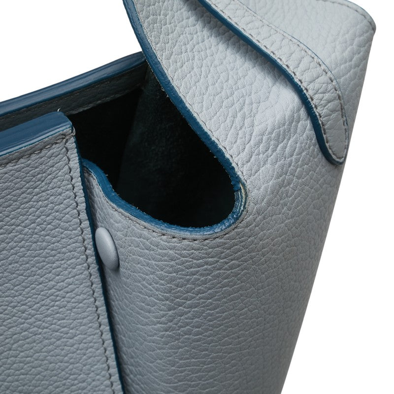 Celine Thai Bag Handbag Light Blue Leather Women's CELINE [Used]