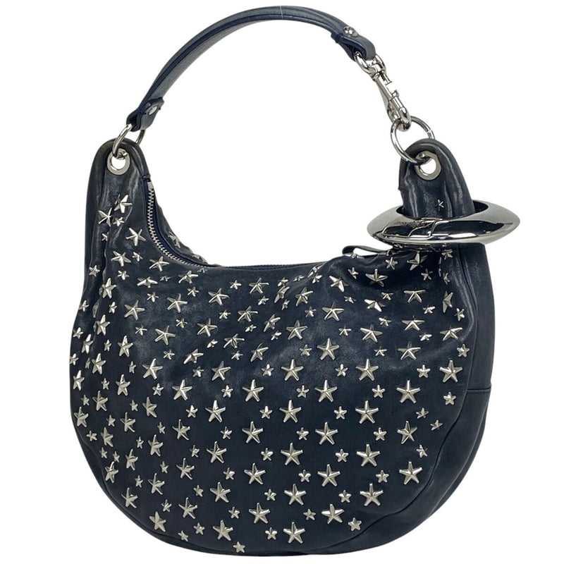 Jimmy Choo JIMMY CHOO Logo Shoulder Bag Star Studs Tote Bag One Shoulder
