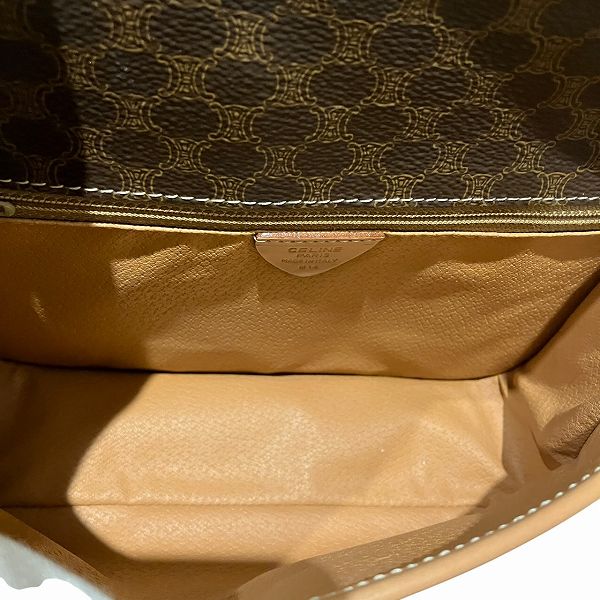CELINE Macadam Circle Logo Bag Shoulder Bag Women's Free Shipping [Used]