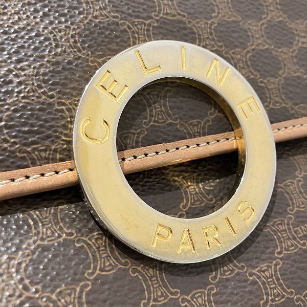 CELINE Macadam Circle Logo Bag Shoulder Bag Women's Free Shipping [Used]