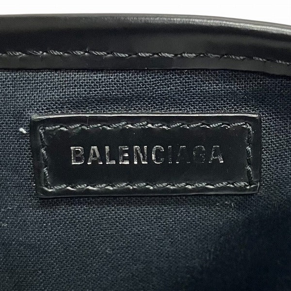 Balenciaga Small Cabas 339933 Black Logo Bag Tote Bag Women's Free Shipping