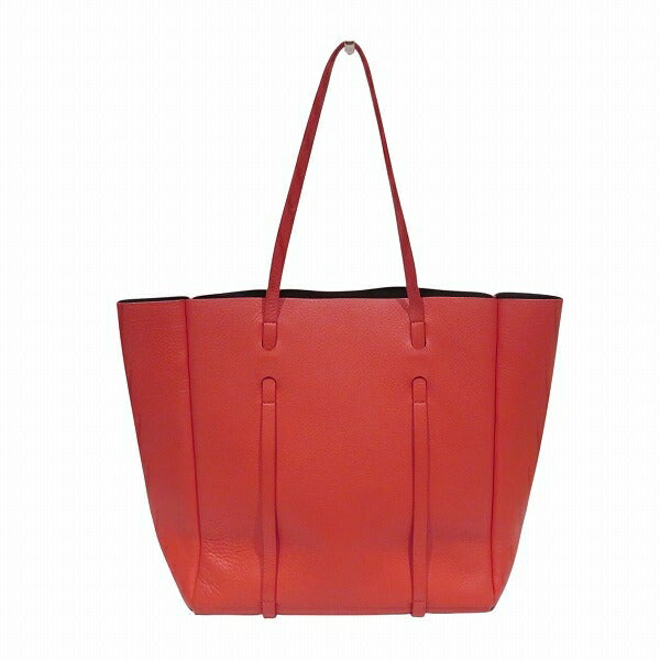 Balenciaga Everyday Tote S 475199 Red Leather Bag Tote Bag Unisex Free Shipping