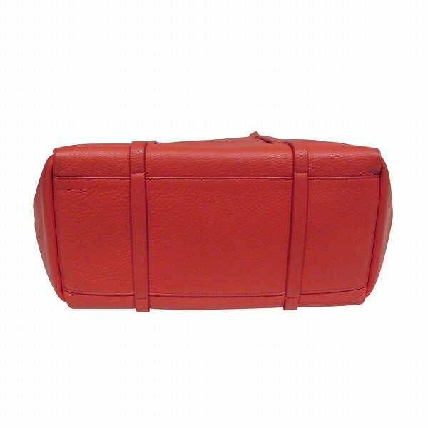 Balenciaga Everyday Tote S 475199 Red Leather Bag Tote Bag Unisex Free Shipping