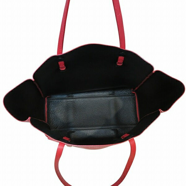 Balenciaga Everyday Tote S 475199 Red Leather Bag Tote Bag Unisex Free Shipping