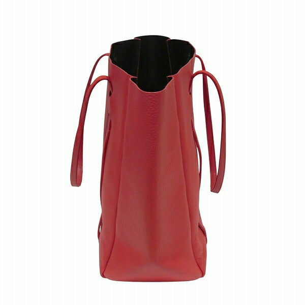 Balenciaga Everyday Tote S 475199 Red Leather Bag Tote Bag Unisex Free Shipping