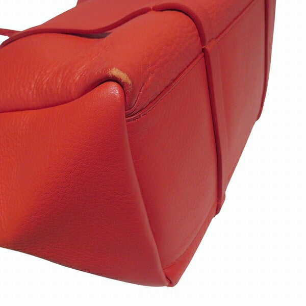 Balenciaga Everyday Tote S 475199 Red Leather Bag Tote Bag Unisex Free Shipping