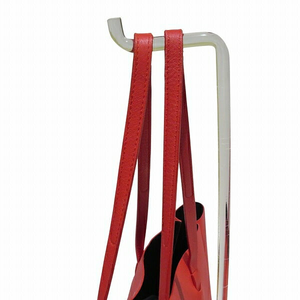 Balenciaga Everyday Tote S 475199 Red Leather Bag Tote Bag Unisex Free Shipping