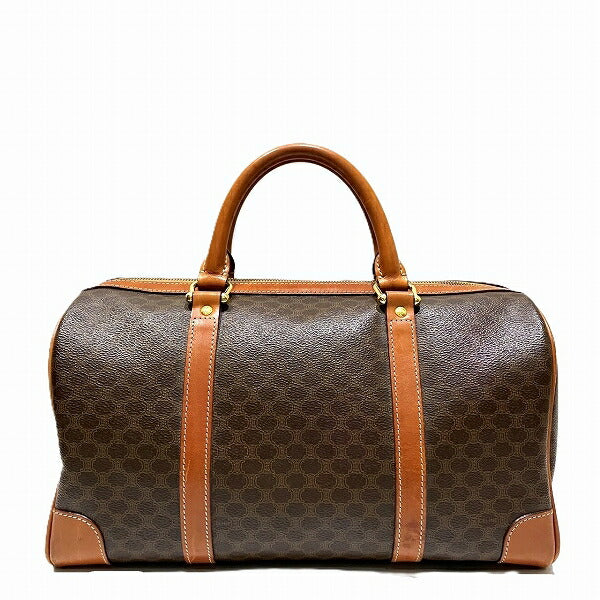 CELINE Macadam Bag Boston Bag Handbag Women's Free Shipping [Used]