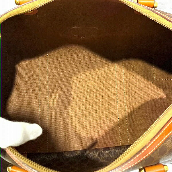 CELINE Macadam Bag Boston Bag Handbag Women's Free Shipping [Used]