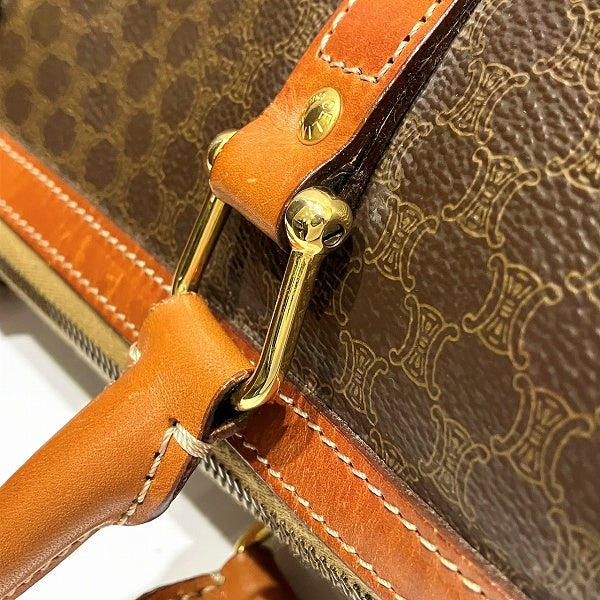 CELINE Macadam Bag Boston Bag Handbag Women's Free Shipping [Used]