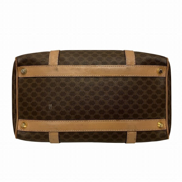 CELINE Macadam Mini Boston Bag Bag Handbag Unisex Free Shipping [Used]