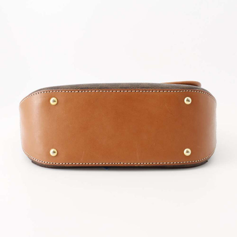 Celine Shoulder Bag Macadam Leather Charm CELINE Vintage Brown Bag [Security