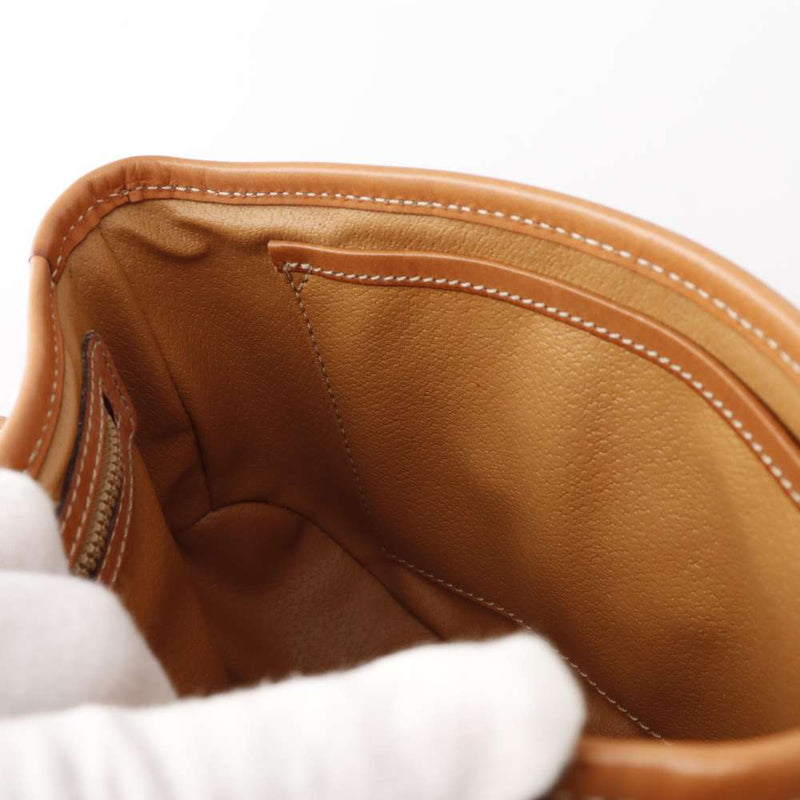 Celine Shoulder Bag Macadam Leather Charm CELINE Vintage Brown Bag [Security
