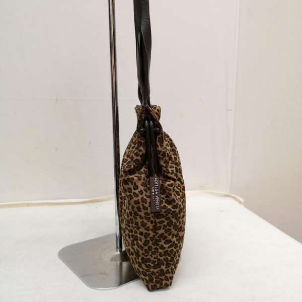 Bottega Veneta Leopard Leopard Shoulder Bag - [USED] [Used] [Used] [Used]