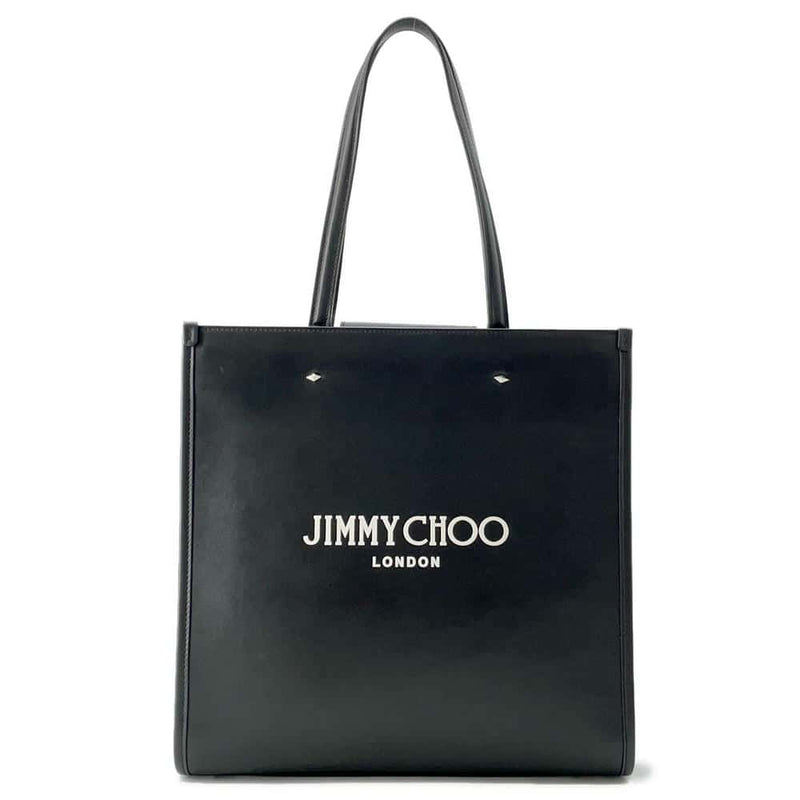 Jimmy Choo Tote Bag N/S Medium Leather N/S TOTE/M ANR JIMMY CHOO Black