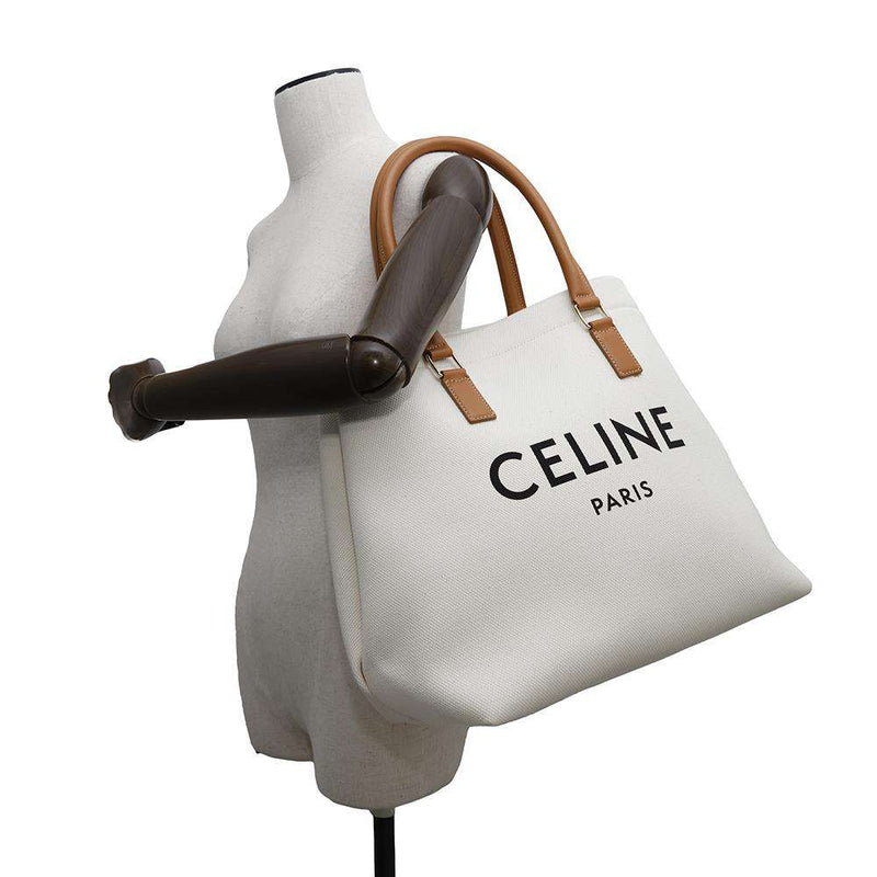 Celine Tote Bag Horizontal Birch 192162BNZ.02NT CELINE Bag White [Guaranteed]