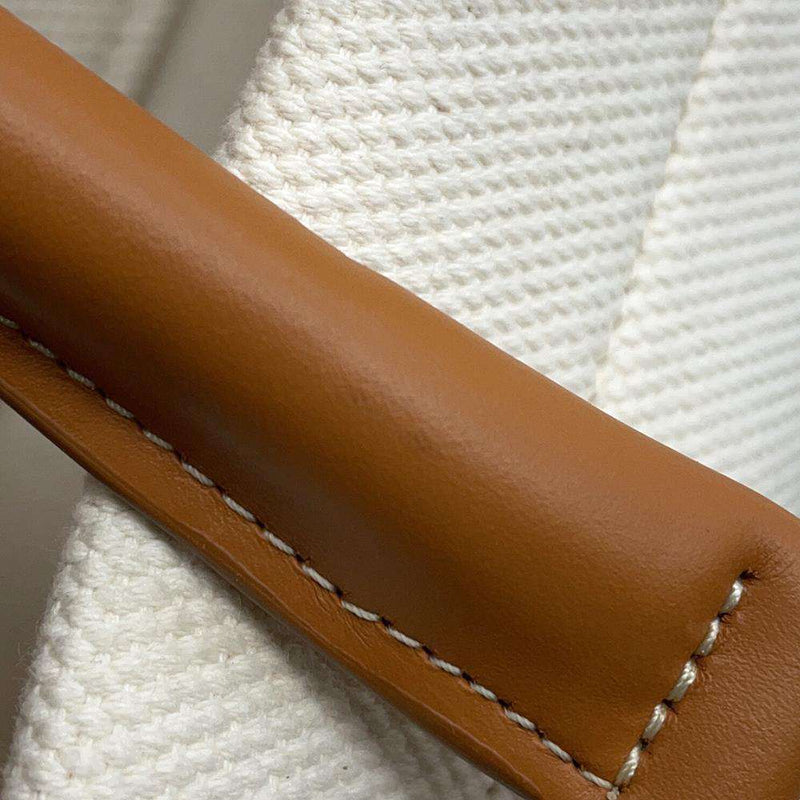 Celine Tote Bag Horizontal Birch 192162BNZ.02NT CELINE Bag White [Guaranteed]