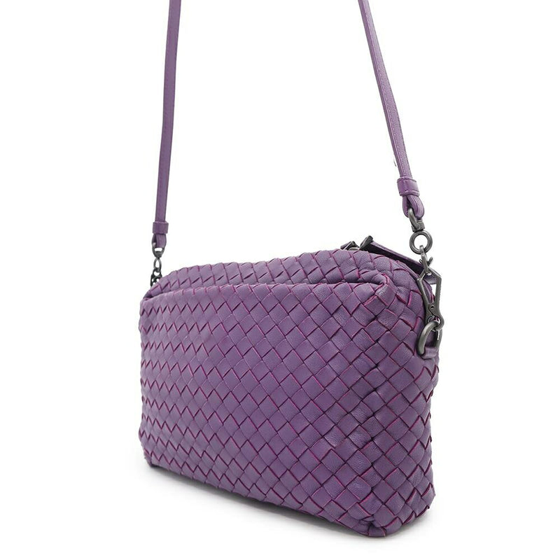 Bottega Veneta Shoulder Bag Intrecciato Leather BOTTEGA VENETA Bag [Guaranteed]