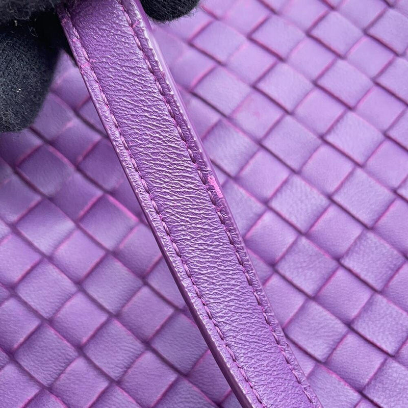 Bottega Veneta Shoulder Bag Intrecciato Leather BOTTEGA VENETA Bag [Guaranteed]