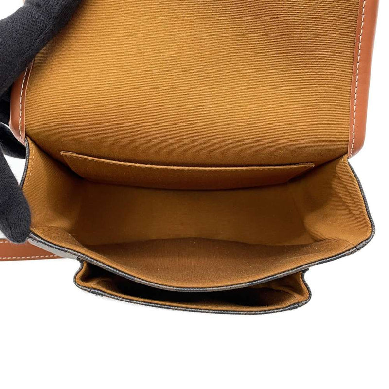 Celine Shoulder Bag Medium Forco Triomphe Canvas Leather 191502BZJ.04LU CELINE