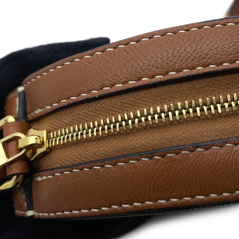 Celine Shoulder Bag Triomphe Round Purse 10G342DGZ04BT CELINE Bag [Guaranteed]