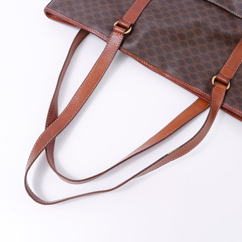 Celine tote bag PVC leather macadam pattern tote CELINE [Peace of mind