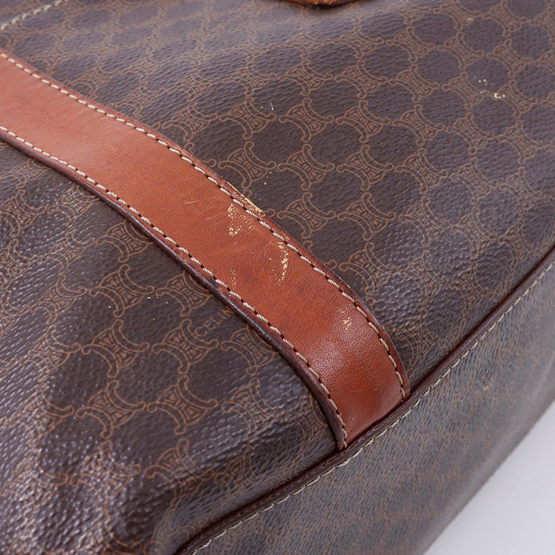 Celine tote bag PVC leather macadam pattern tote CELINE [Peace of mind