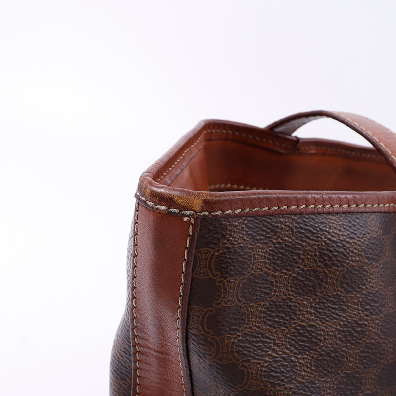 Celine tote bag PVC leather macadam pattern tote CELINE [Peace of mind