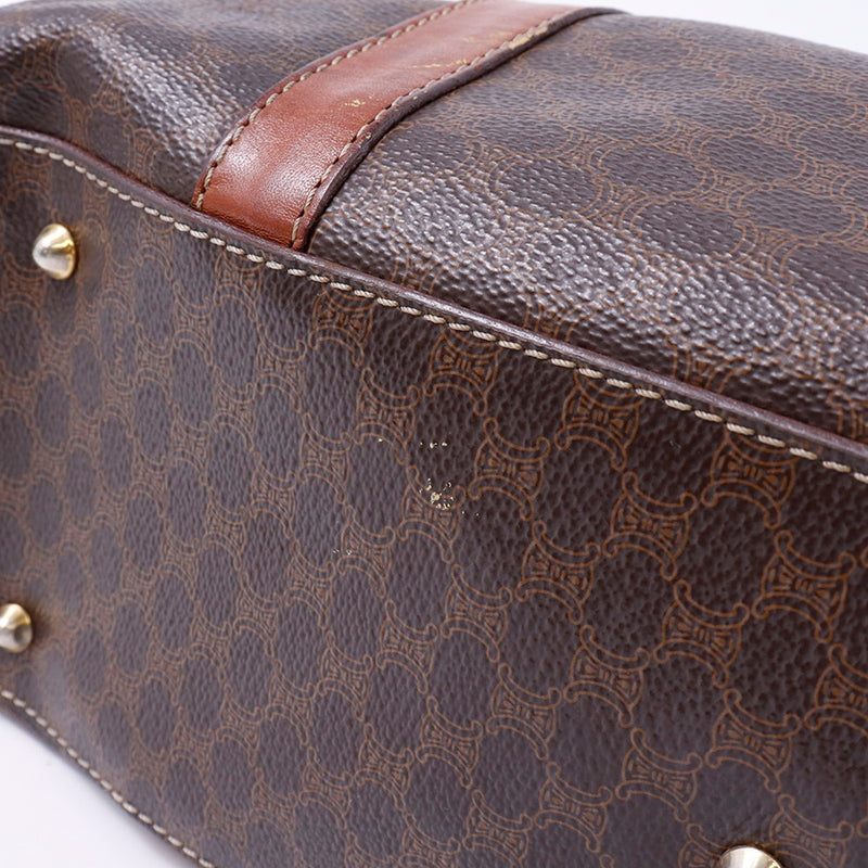 Celine tote bag PVC leather macadam pattern tote CELINE [Peace of mind