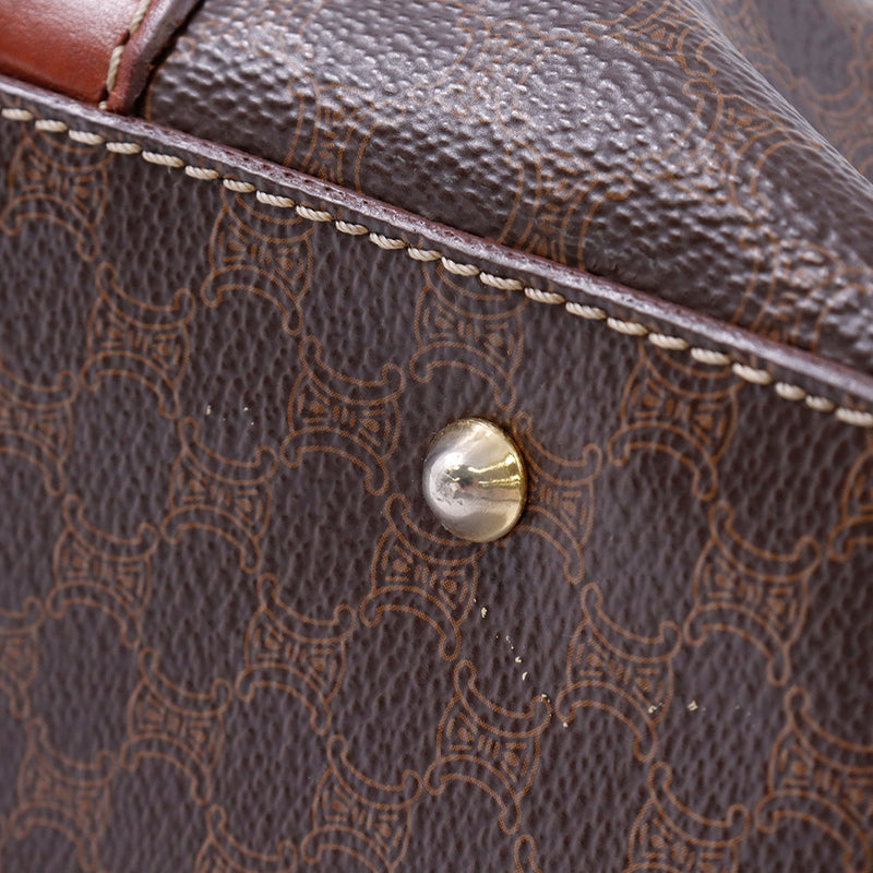 Celine tote bag PVC leather macadam pattern tote CELINE [Peace of mind