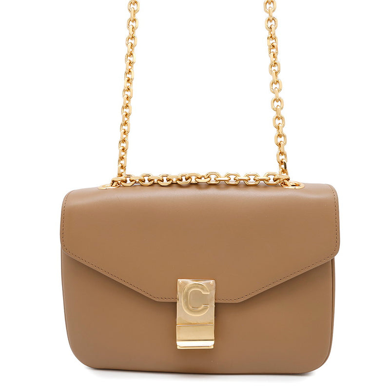Celine Chain Shoulder Bag C Medium Calf Leather 187253 CELINE Bag [Guaranteed]