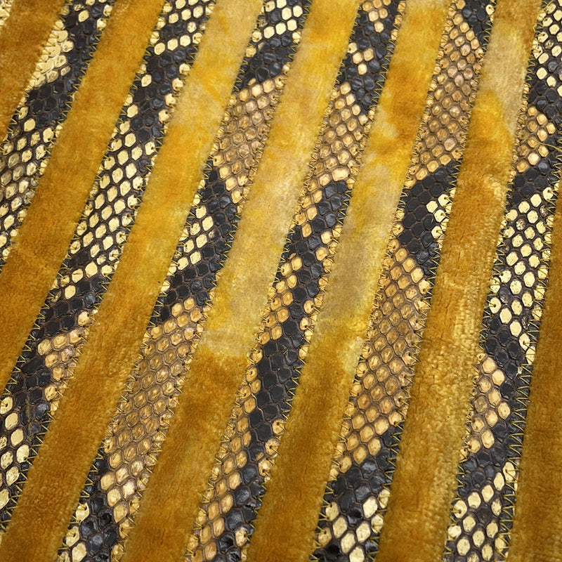 Bottega Veneta Tote Bag Stripe Velour Python BOTTEGA VENETA Bag [Guaranteed]