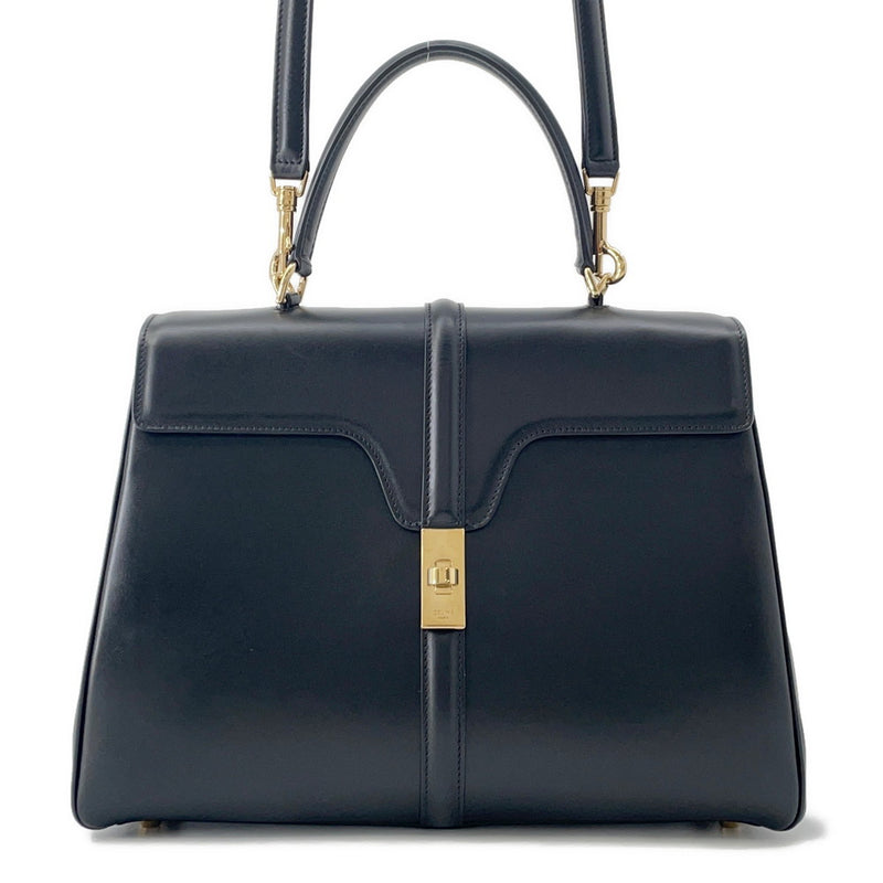 Celine Handbag 16 Saize Medium Leather 187373BEY.38NO CELINE 2-way shoulder