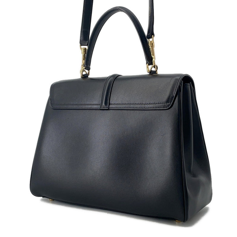 Celine Handbag 16 Saize Medium Leather 187373BEY.38NO CELINE 2-way shoulder
