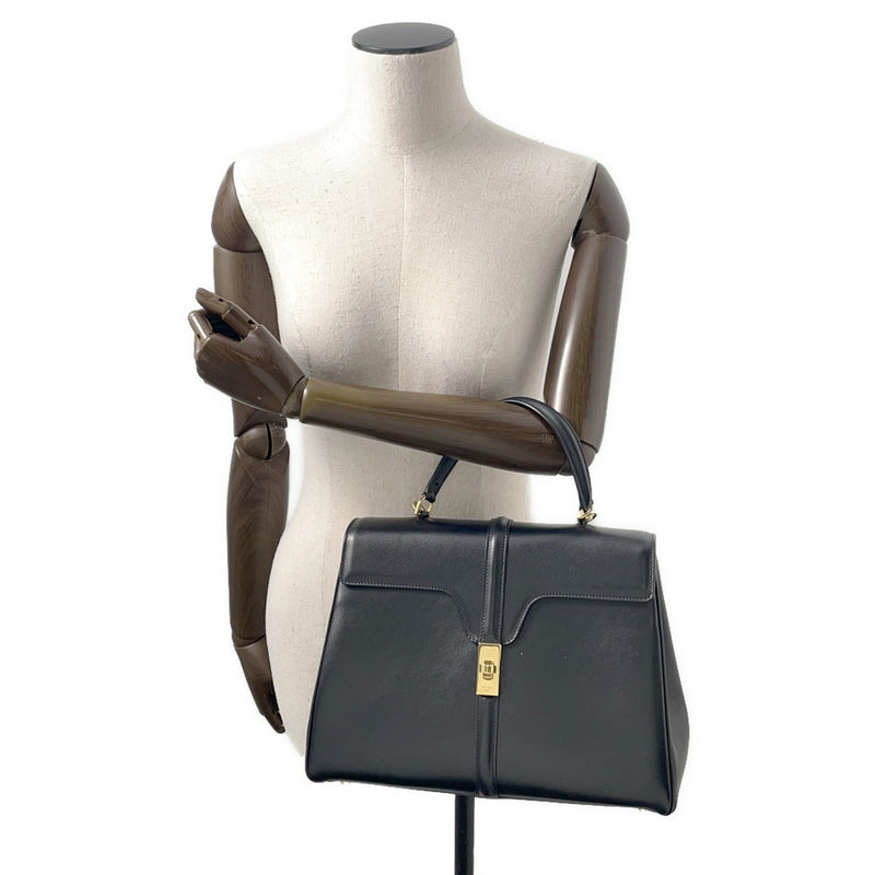 Celine Handbag 16 Saize Medium Leather 187373BEY.38NO CELINE 2-way shoulder
