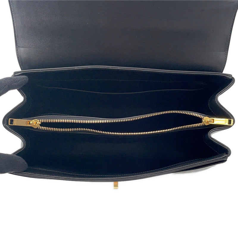 Celine Handbag 16 Saize Medium Leather 187373BEY.38NO CELINE 2-way shoulder