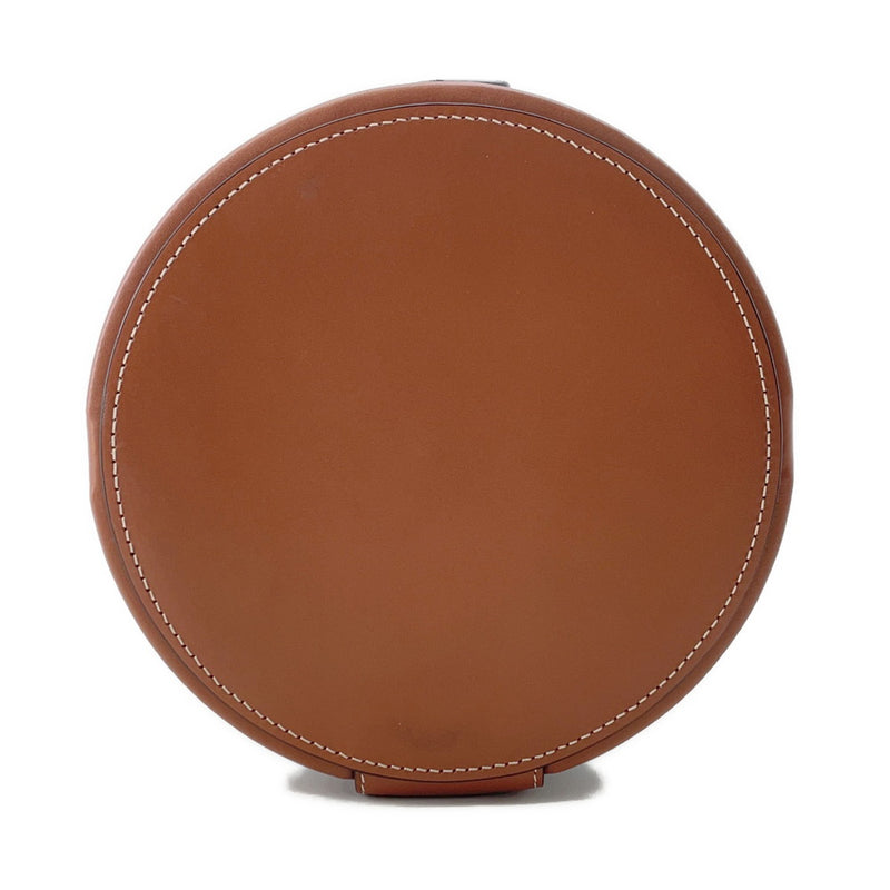 Celine Shoulder Bag Triomphe Tambourt Vanity Leather Medium 195192 CELINE Bag