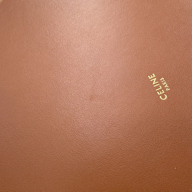 Celine Handbag Bucket 16 Canvas Leather 195572 CELINE 2way [Guaranteed] [Used]